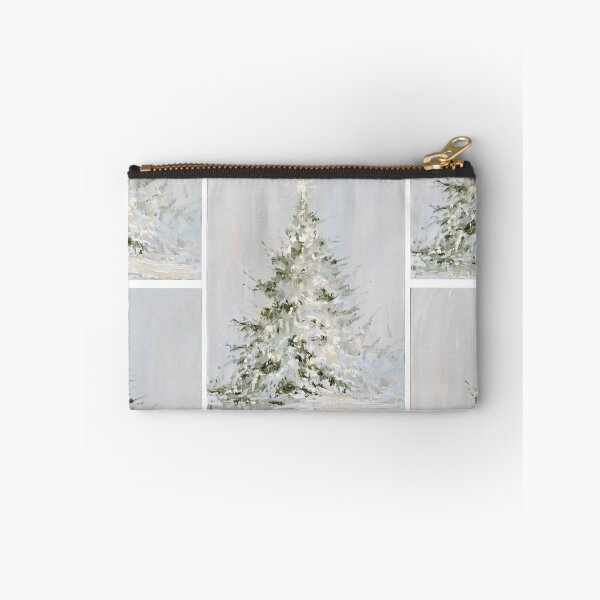 Item preview, Snowy Christmas Tree card designed and sold by MendaciousMina.