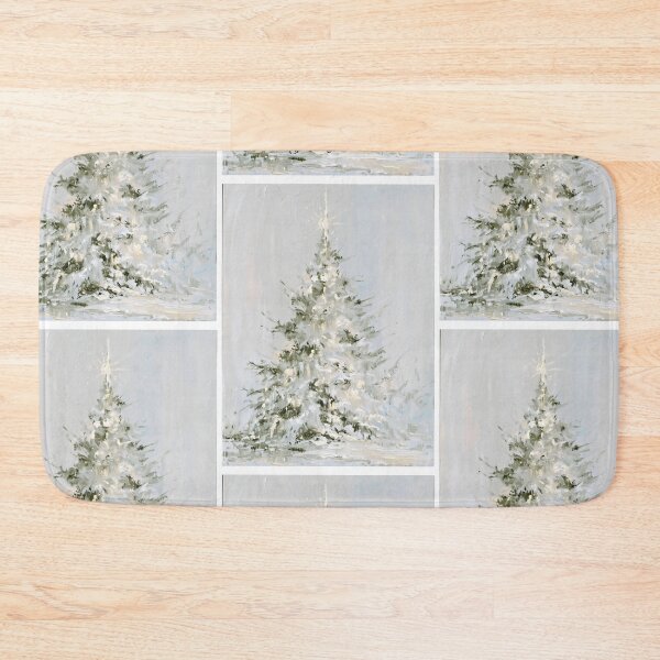 Item preview, Snowy Christmas Tree card designed and sold by MendaciousMina.