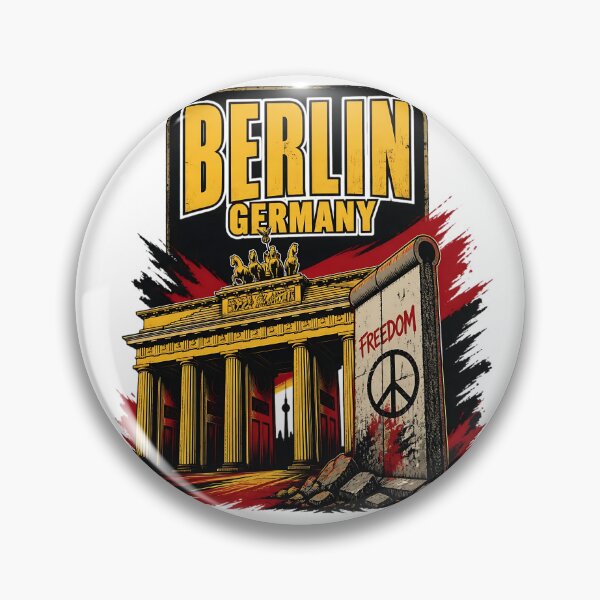 Item preview, Berlin Germany Vintage Travel Tourism designed and sold by TravelersGems.