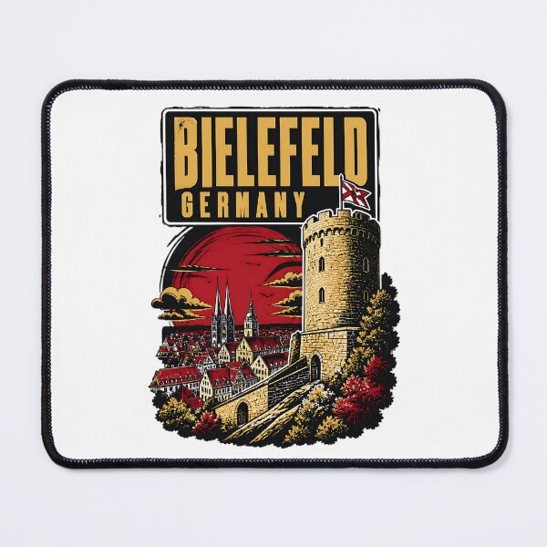 Item preview, Bielefeld Germany Vintage Travel Tourism designed and sold by TravelersGems.