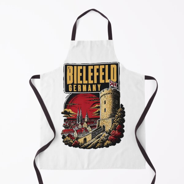 Item preview, Bielefeld Germany Vintage Travel Tourism designed and sold by TravelersGems.