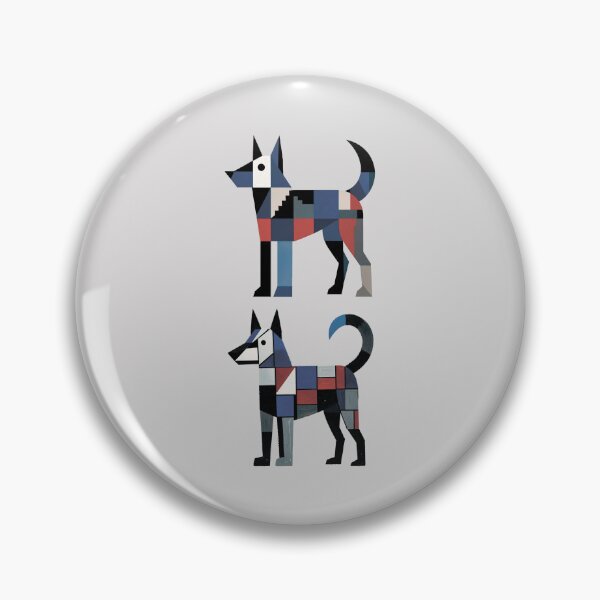 Item preview, Geometric dogs designed and sold by MagelliShop.