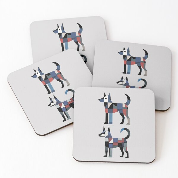 Item preview, Geometric dogs designed and sold by MagelliShop.