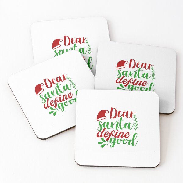 Item preview, Dear Santa Define Good Funny Christmas Quote Holiday Vibes designed and sold by FuzionRaptor.