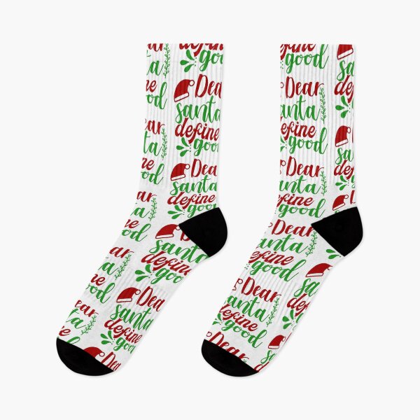 Item preview, Dear Santa Define Good Funny Christmas Quote Holiday Vibes designed and sold by FuzionRaptor.