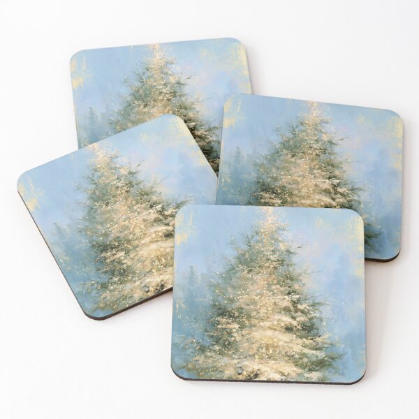 Item preview, Snowy Christmas Tree card designed and sold by MendaciousMina.