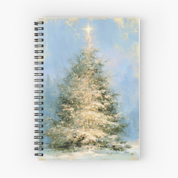 Item preview, Snowy Christmas Tree card designed and sold by MendaciousMina.