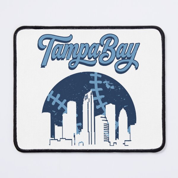 Item preview, Tampa Bay Baseball Skyline Retro designed and sold by MASMUS27.