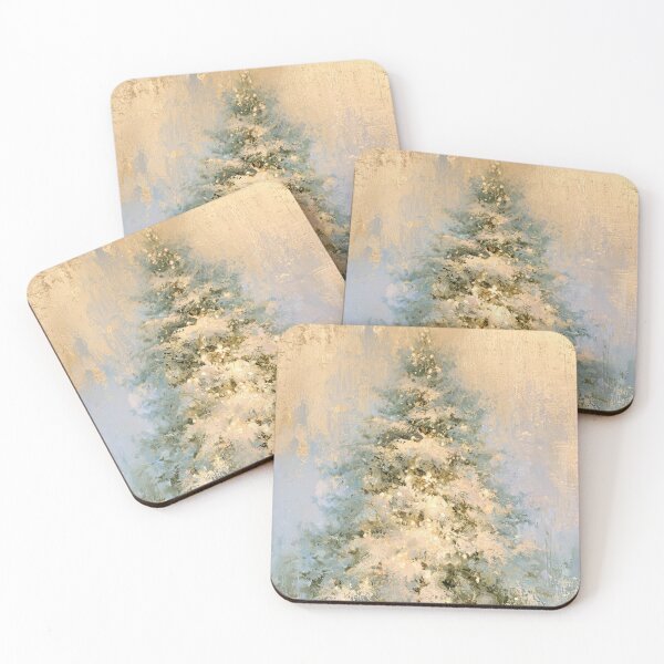 Item preview, Snowy Christmas Tree card designed and sold by MendaciousMina.