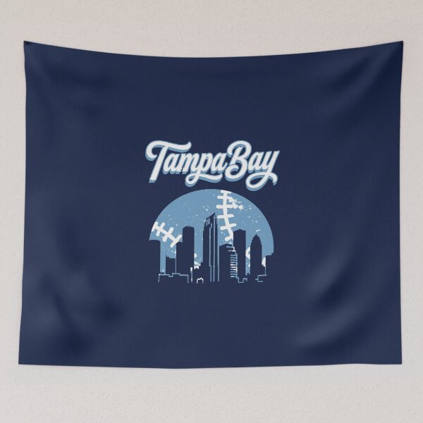 Item preview, Tampa Bay Vintage Baseball Cityscape designed and sold by MASMUS27.