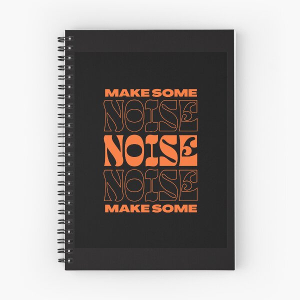 Item preview, Make Some Noise Typography Art designed and sold by Skillaskibid .