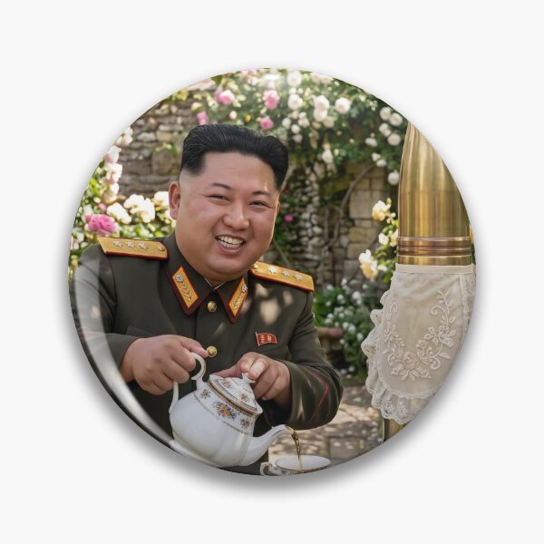 Item preview, Military Leader Pouring High Tea for Giant Artillery Shell in Rose Garden designed and sold by Thanabordee.