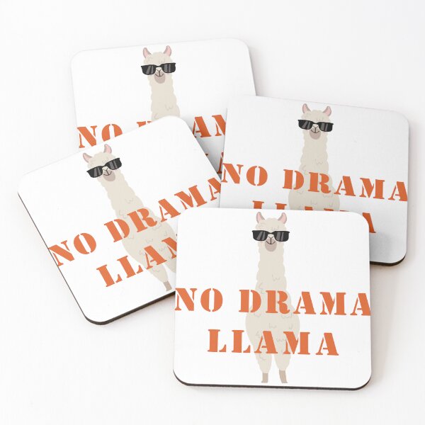 Item preview, No drama llama designed and sold by LucaKoj.