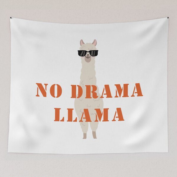 Item preview, No drama llama designed and sold by LucaKoj.