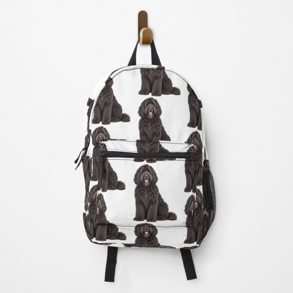 Item preview, Newfiedoodle Dog black designed and sold by BackgroundND.