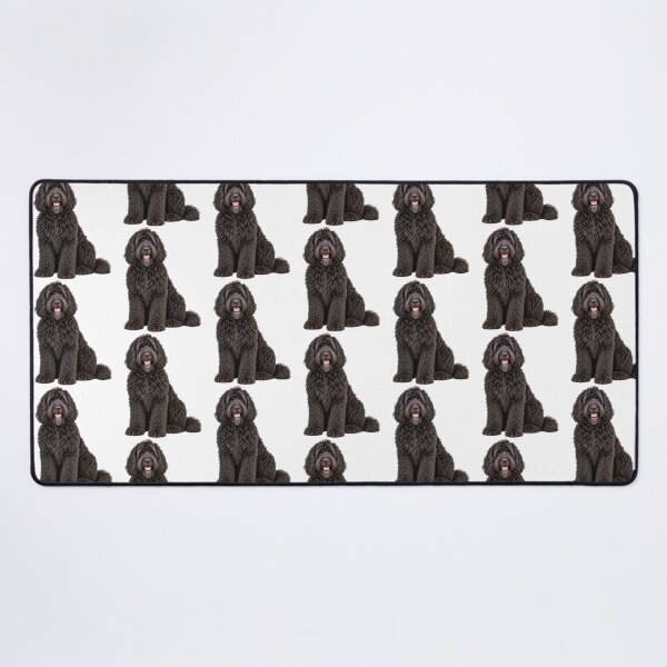 Item preview, Newfiedoodle Dog black designed and sold by BackgroundND.