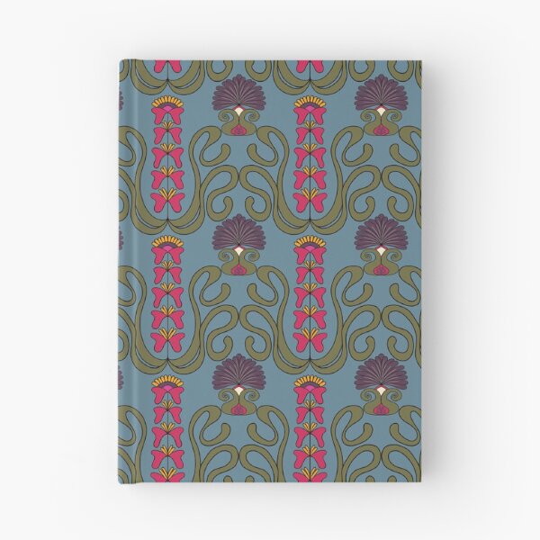 Item preview, Art Nouveau Tangled Leafy Flower designed and sold by One Owl Artist.