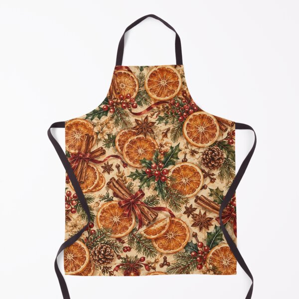 Item preview, Vintage Christmas Orange Cinnamon Spice designed and sold by mycute-stickers.