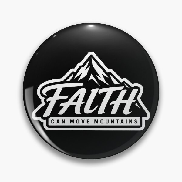 Item preview, Matthew 17:20 Faith Can Move Mountains designed and sold by plushism.