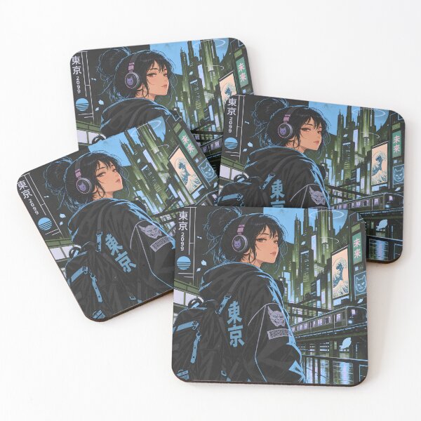 Item preview, Tokyo 2099 – Cyberpunk Anime City designed and sold by Nima Designs .