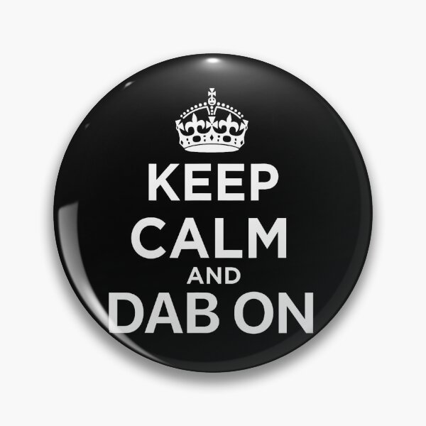 Item preview, Keep Calm And Dab On Pink designed and sold by snailslowdance.