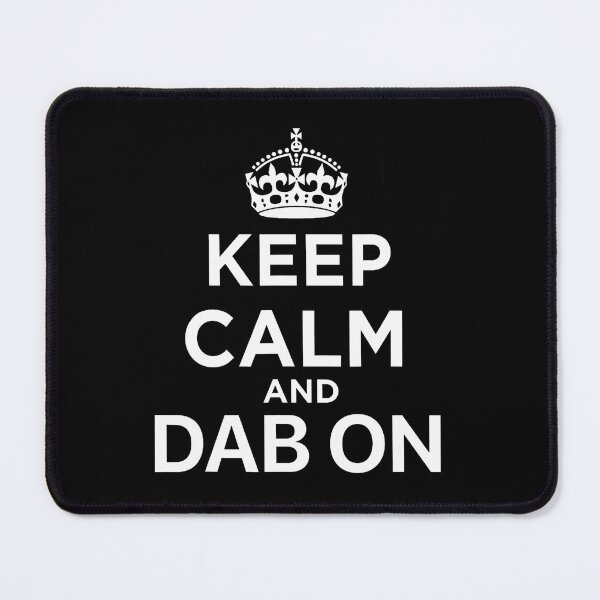 Item preview, Keep Calm And Dab On Pink designed and sold by snailslowdance.