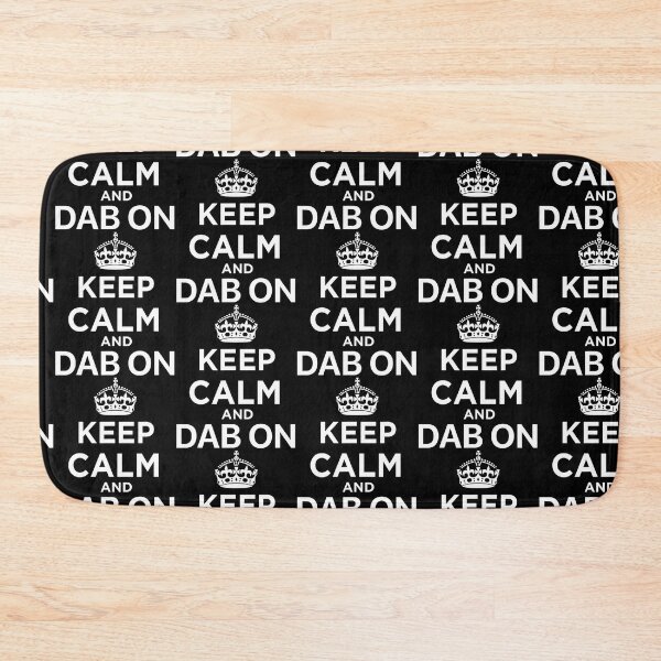 Item preview, Keep Calm And Dab On Pink designed and sold by snailslowdance.