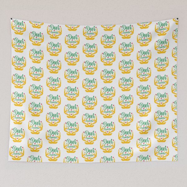 Item preview, Deer Santa Christmas Pun Cute Funny Holiday Quote designed and sold by FuzionRaptor.