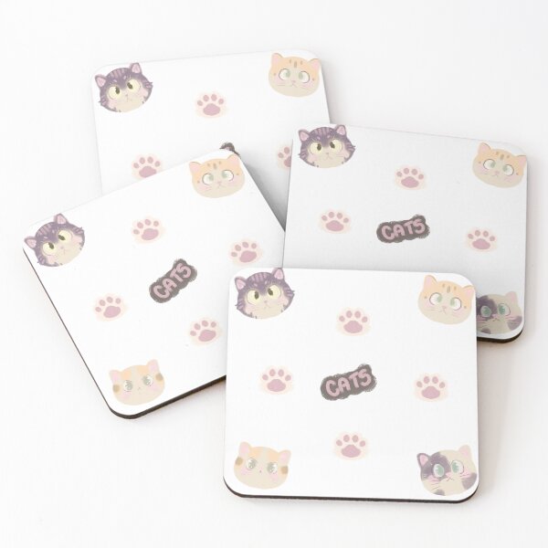 Item preview, Cute cat stickers  designed and sold by Jelly Studio.