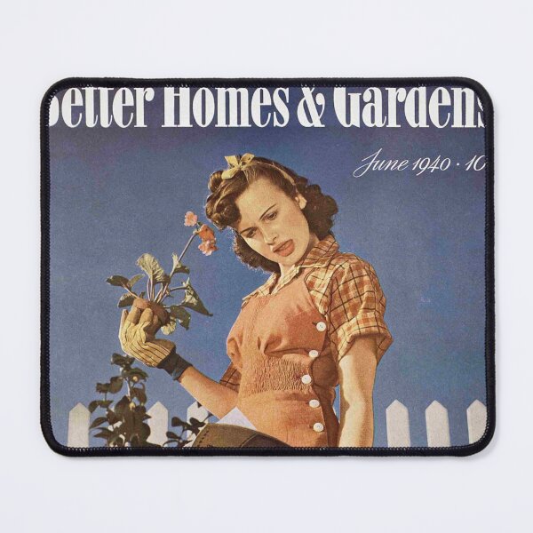 Item preview, Better Homes & Gardens 1940-1950 Magazine Cover Vintage Girls Ladies Women Wall Art Poster Print Tee Cushion Mug Shirt designed and sold by Cool Robot Bro..