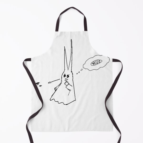 Item preview, Funny Ghost Thinking Of Fried Chicken Line Art⁠ designed and sold by a1-x.