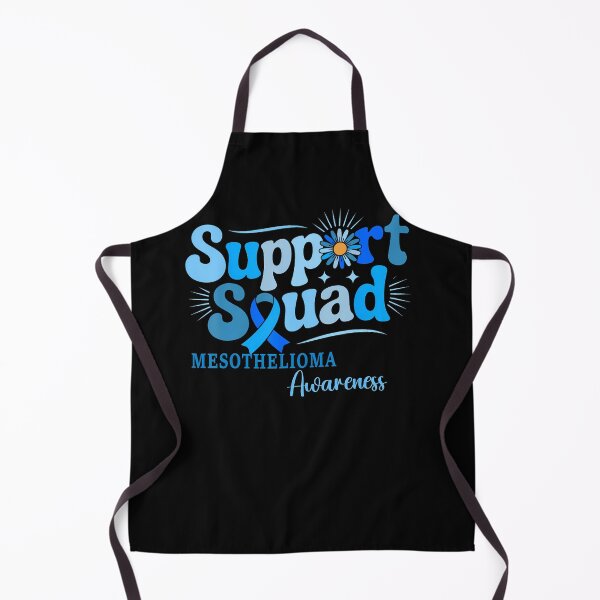 Item preview, Mesothelioma Support Squad Rare Cancer Awareness Ribbon Blue designed and sold by snailslowdance.