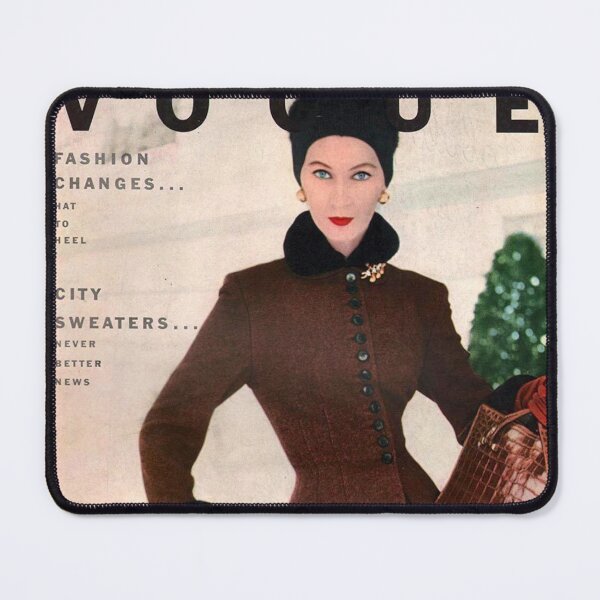 Item preview, Vogue Vanity Fair Magazine Cover Vintage Girls Ladies Women Wall Art Poster Print Tee Cushion Mug Shirt designed and sold by Cool Robot Bro..