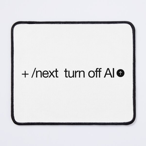 Item preview, Turn off AI designed and sold by Lifer Art and Design.