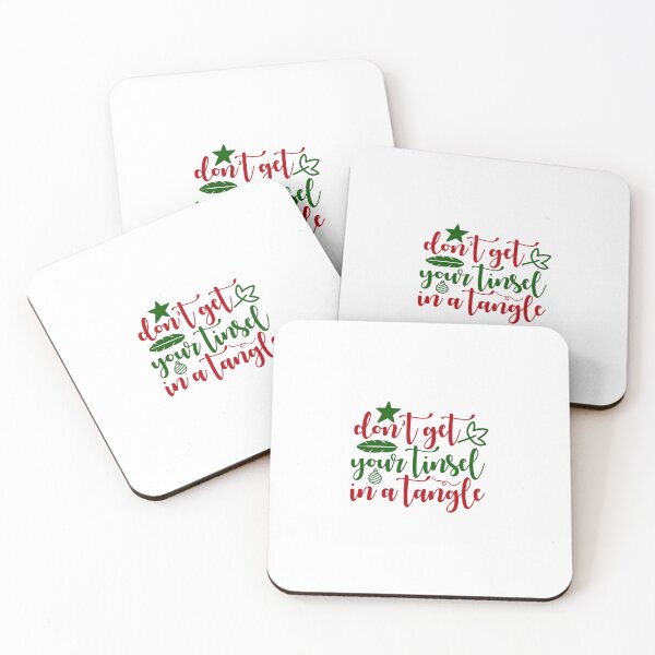 Item preview, Don’t Get Your Tinsel in a Tangle Funny Christmas Design designed and sold by FuzionRaptor.