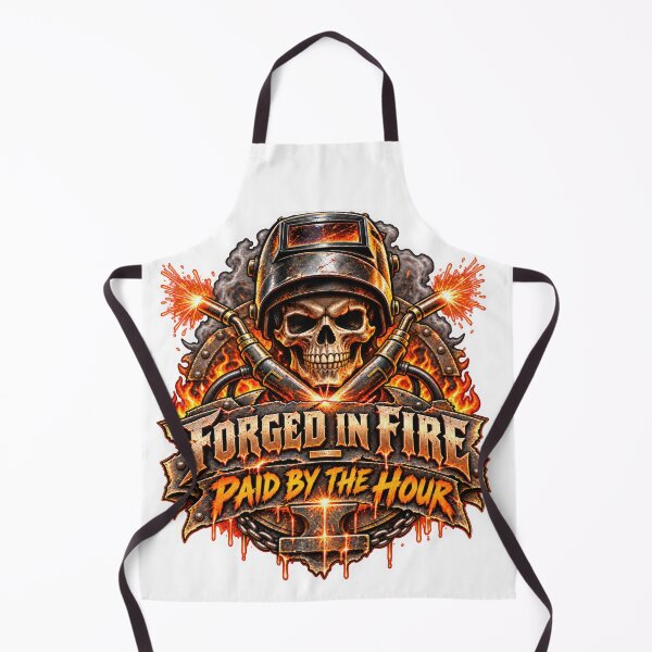 Item preview, Welding Skull Blue Collar Streetwear designed and sold by Offbeat Atlas.