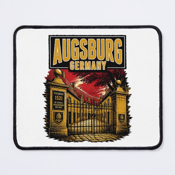 Item preview, Augsburg Germany Vintage Travel Tourism designed and sold by TravelersGems.