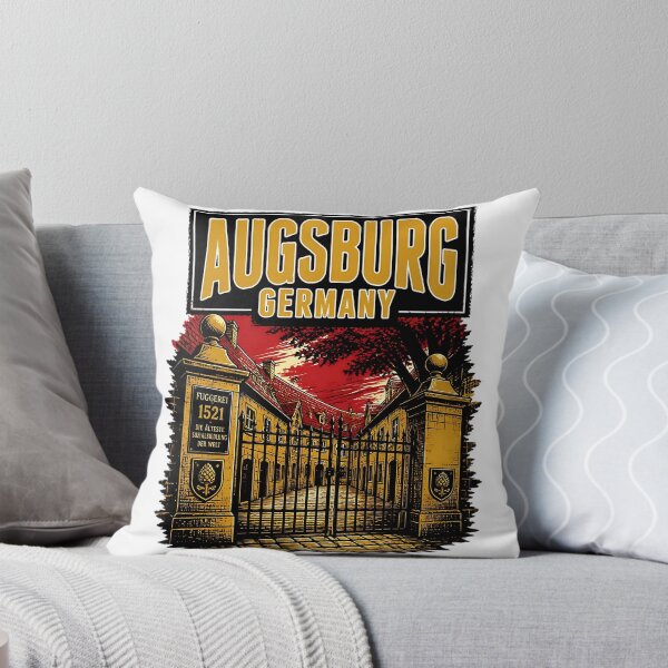 Item preview, Augsburg Germany Vintage Travel Tourism designed and sold by TravelersGems.