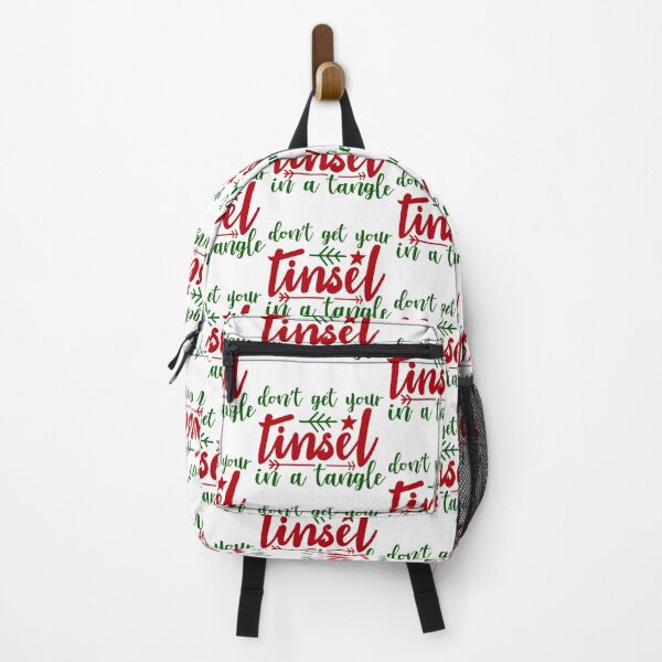 Item preview, Don’t Get Your Tinsel in a Tangle Funny Christmas Quote designed and sold by FuzionRaptor.
