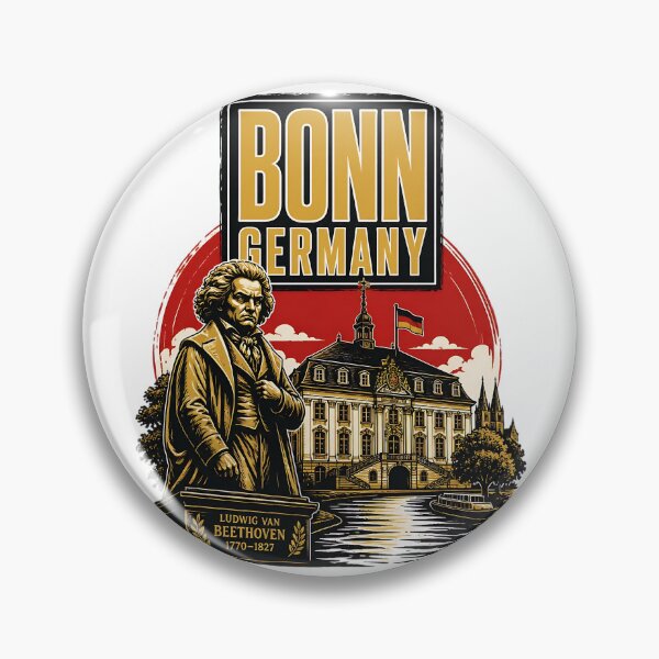 Item preview, Bonn Germany Vintage Travel Tourism designed and sold by TravelersGems.
