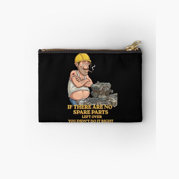 Item preview, Funny Mechanic Spare Parts Quote - Garage Humor designed and sold by BikTee.