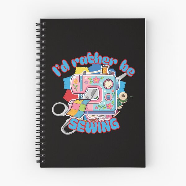 Item preview, I'd Rather Be Sewing Sewing Machine Illustration designed and sold by Rynasvz.