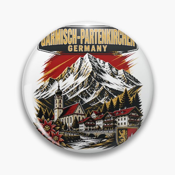 Item preview, Garmisch Partenkirchen Germany Vintage Travel designed and sold by TravelersGems.