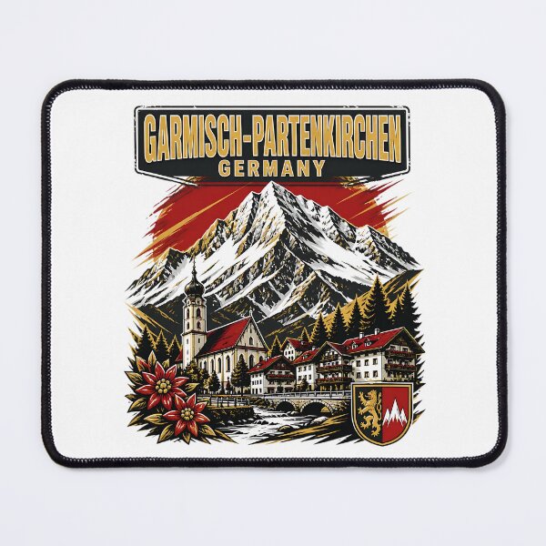 Item preview, Garmisch Partenkirchen Germany Vintage Travel designed and sold by TravelersGems.