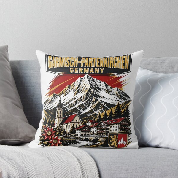 Item preview, Garmisch Partenkirchen Germany Vintage Travel designed and sold by TravelersGems.