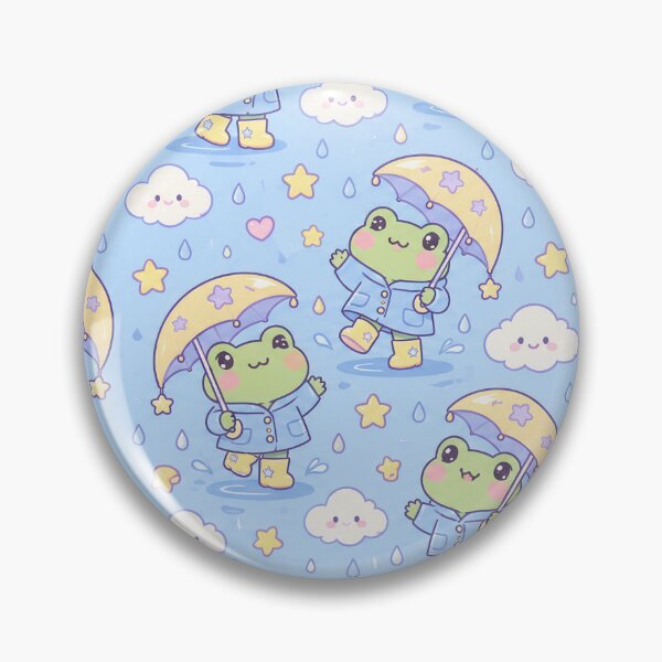 Item preview, Kawaii Frog Starry Rain Boots Pattern designed and sold by Soft Berry Studio.