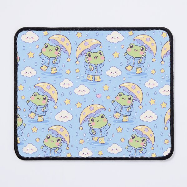 Item preview, Kawaii Frog Starry Rain Boots Pattern designed and sold by Soft Berry Studio.