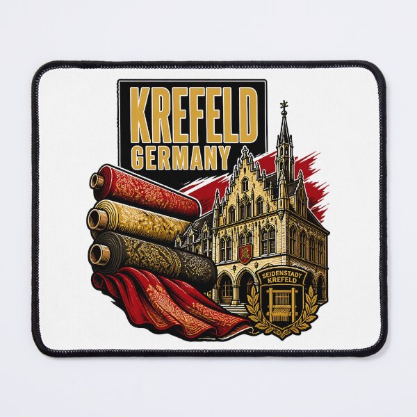 Item preview, Krefeld Germany Vintage Travel Tourism designed and sold by TravelersGems.