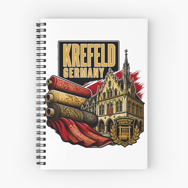 Item preview, Krefeld Germany Vintage Travel Tourism designed and sold by TravelersGems.