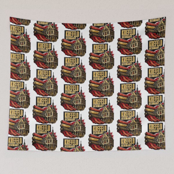 Item preview, Krefeld Germany Vintage Travel Tourism designed and sold by TravelersGems.
